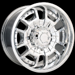 chrome rims, custom rims tuff